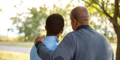 man and woman discussing tips for parents of child addicts