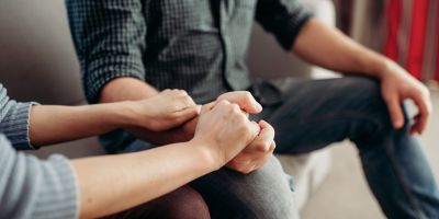 A couple discussing how to get a Loved one into rehab.