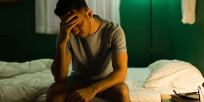 A man suffering from relapse. Visit the Retreat of Atlanta to learn more.